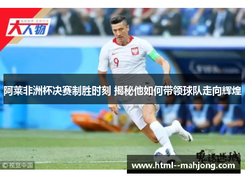阿莱非洲杯决赛制胜时刻 揭秘他如何带领球队走向辉煌 阿莱非洲杯决赛制胜时刻 揭秘他如何带领球队走向辉煌